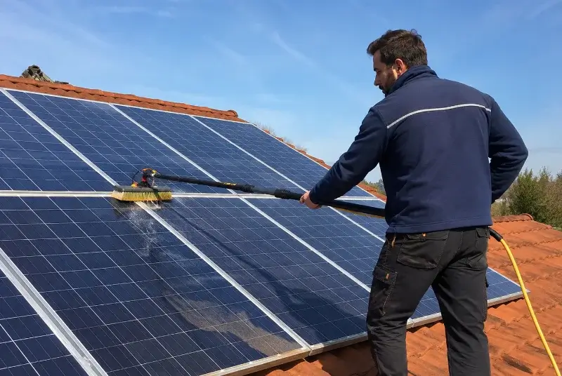 Nettoyage et entretien de panneaux solaires à Saint-Saturnin-lès-Apt