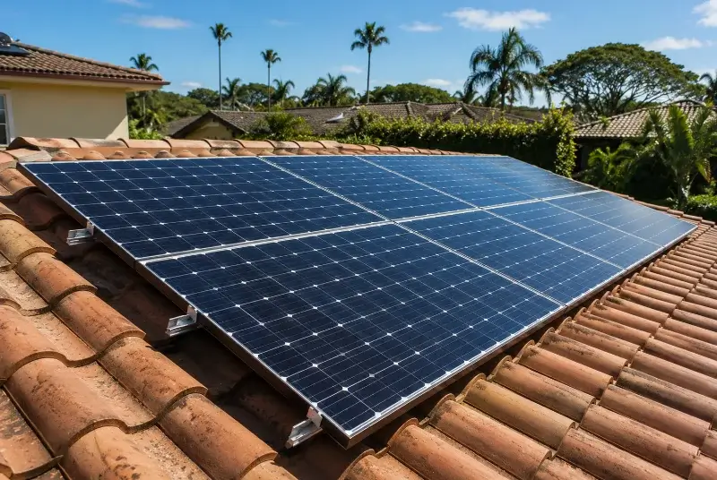 Installation de panneaux solaires à Saint-Saturnin-lès-Apt